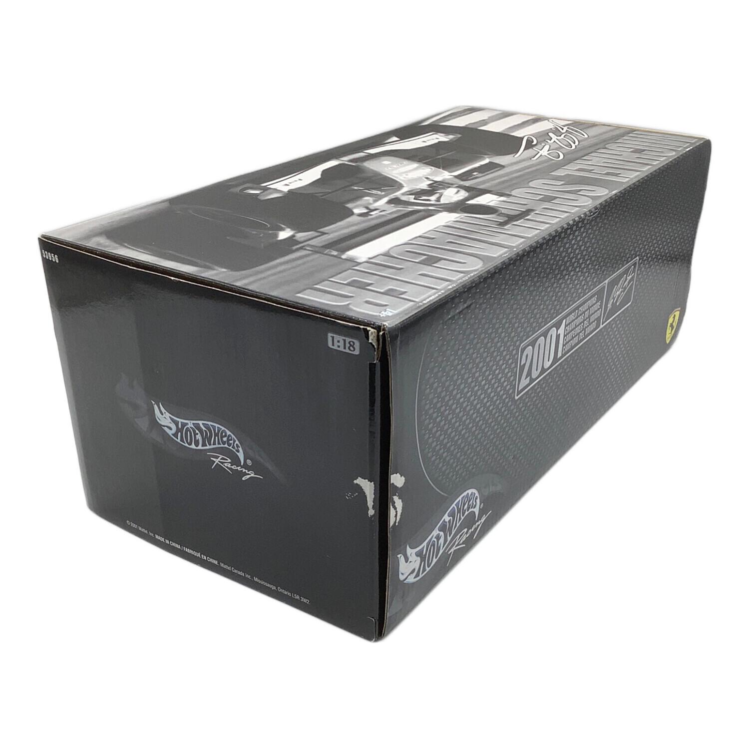 HOT WHEELS FERRARI F2001 Shell #1(レッド×ホワイト) -フェラーリ