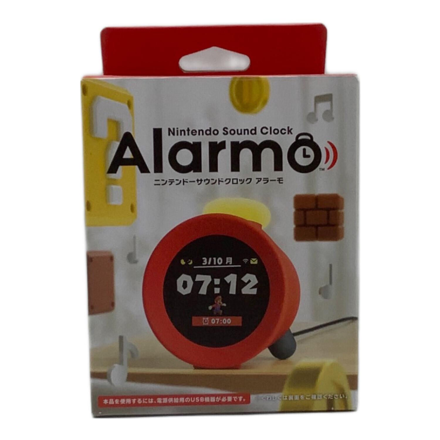 Nintendoサウンドクロック 置時計 レッド ニンテンドーサウンドクロック Alarmo | 任天堂
