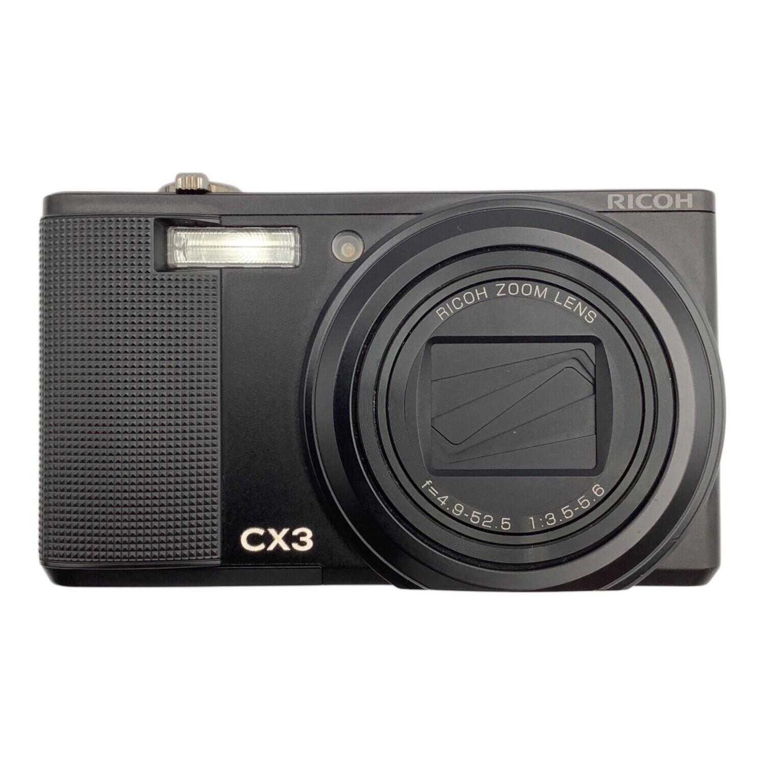 【美品】RICOH CX3 フルセット コンパクトデジタルカメラ 元箱付き 美品 RICHO リコー CX3 デジタルカメラ 【公式通販】