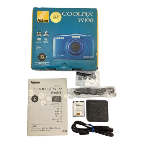 Nikon (ニコン) コンパクトデジタルカメラ COOLPIXW100