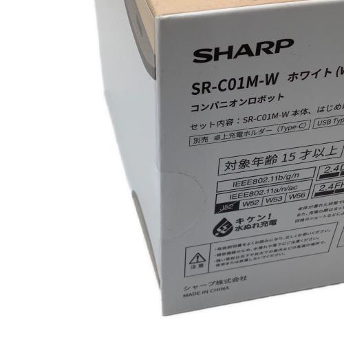 SHARP (シャープ) ポケとも コンパニオンロボット キャラクターグッズ SR-C01M-W