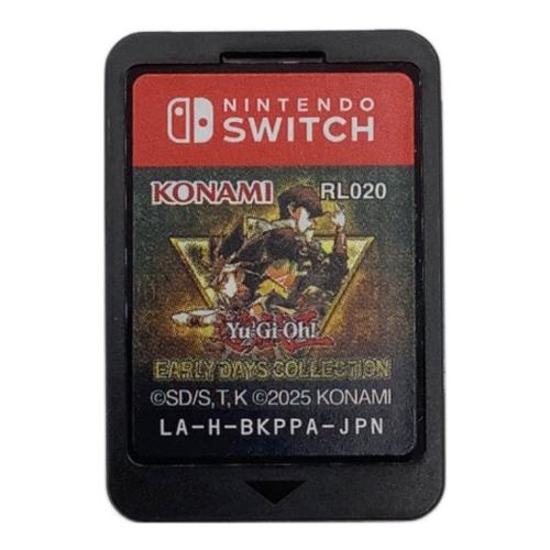 遊戯王 アーリーデイズコレクション  Nintendo Switch用ソフト 初回生産限定特典カード付