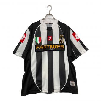 LOTTO (ロット) ゲームシャツ メンズ SIZE L ブラック×ホワイト