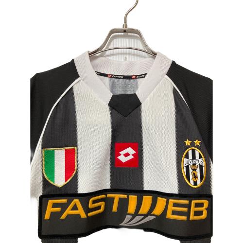 LOTTO (ロット) ゲームシャツ メンズ SIZE L ブラック×ホワイト