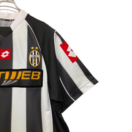 LOTTO (ロット) ゲームシャツ メンズ SIZE L ブラック×ホワイト