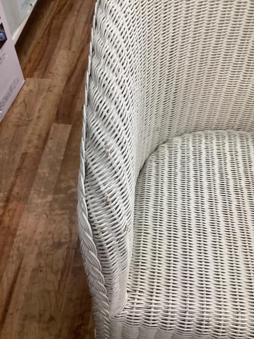 VINCENT SHEPPARD (ヴィンセントシェパード) ラタンチェア ホワイト