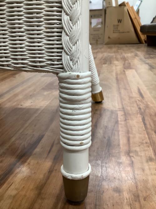 VINCENT SHEPPARD (ヴィンセントシェパード) ラタンチェア ホワイト