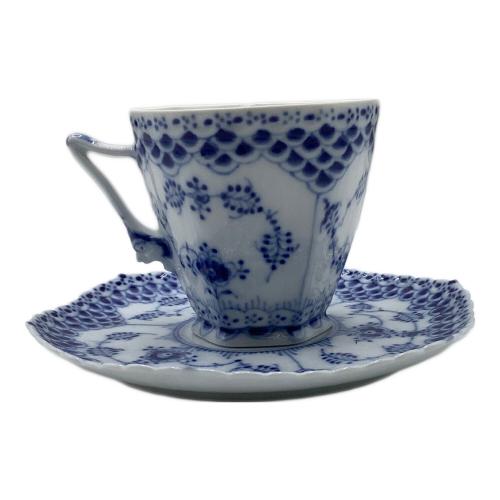 ROYAL COPENHAGEN (ロイヤル・コペンハーゲン) カップ&ソーサー カケ有 ブルーフルーテッド・フルレース