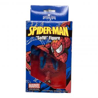 UNIVERSAL STUDIOS JAPAN (ユニバーサルスタジオジャパン) ソフビ USJ限定 スパイダーマン ぶら下がり フィギュア