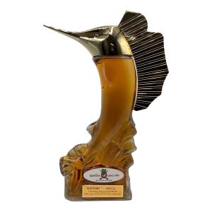 サントリー ローヤル ジャパニーズウィスキー 1989年 ハワイアンオープン カジキ記念ボトル 750ml