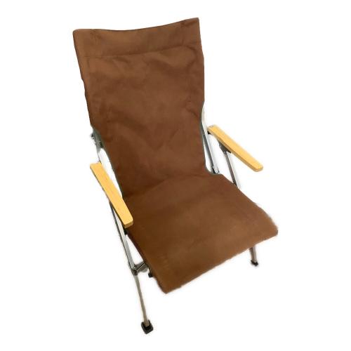 Snow peak (スノーピーク) アウトドアチェア ブラウン ローチェア