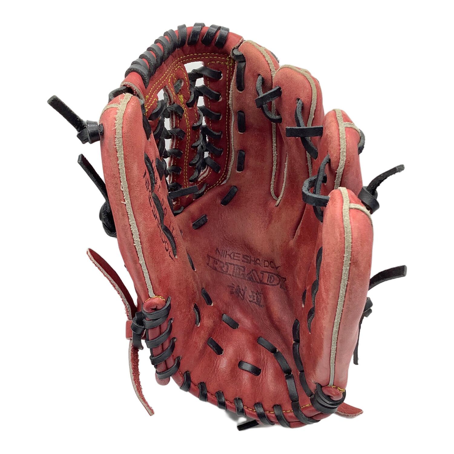 NIKE 硬式グローブ 内野用 SHADO ナイキ 謝道 NIKE (ナイキ) グローブ 謝道 レッド｜トレファクONLINE