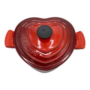 LE CREUSET (ルクルーゼ) 容器 20cm チェリーレッド ココット・ダムール