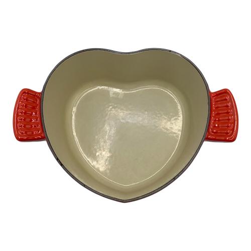 LE CREUSET (ルクルーゼ) 容器 20cm チェリーレッド ココット・ダムール