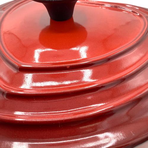 LE CREUSET (ルクルーゼ) 容器 20cm チェリーレッド ココット・ダムール