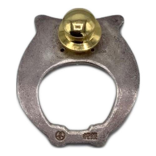 ピンバッジ ふくろう/純銀