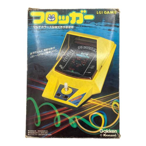 学研 (ガッケン) フロッガー LSIゲーム レトロホビー