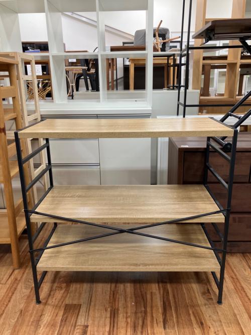 アイアンシェルフ ナチュラル×ブラック