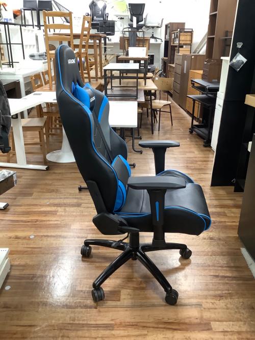 AK Racing (エーケーレーシング) ゲーミングチェア ブラック×ブルー