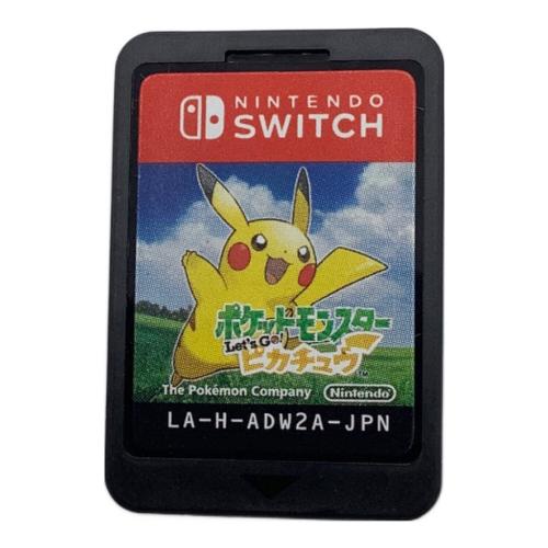 Nintendo ポケットモンスター Let’s Go！ ピカチュウ Nintendo Switch用ソフト CERO A (全年齢対象)