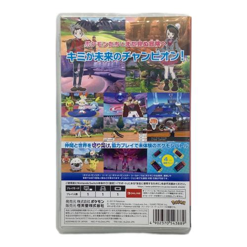 Nintendo　ポケットモンスター ソード　Nintendo Switch用ソフト