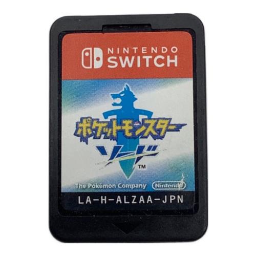Nintendo　ポケットモンスター ソード　Nintendo Switch用ソフト