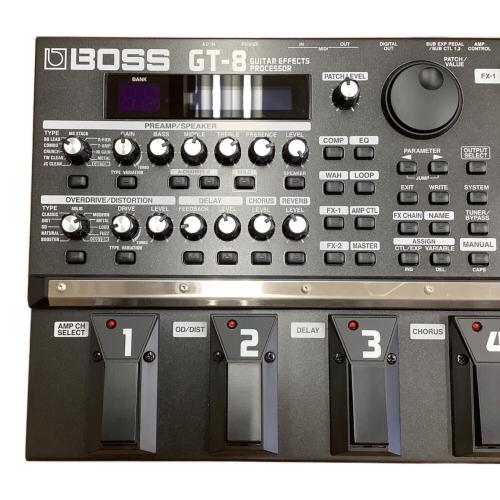 BOSS (ボス) マルチエフェクター GT-8｜トレファクONLINE