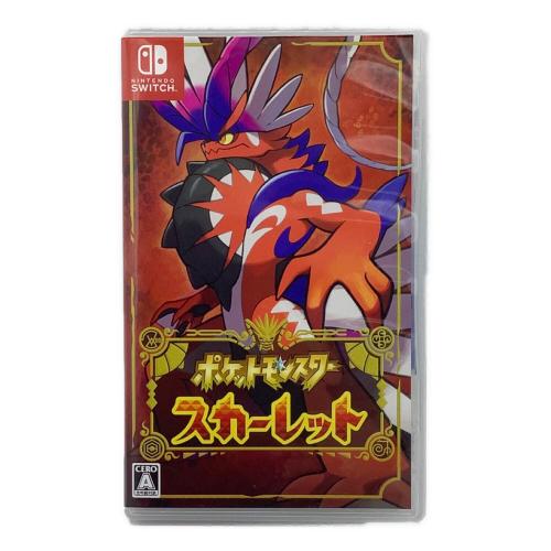 Nintendo (ニンテンドー) ポケットモンスター スカーレット Nintendo Switch用ソフト CERO A (全年齢対象)