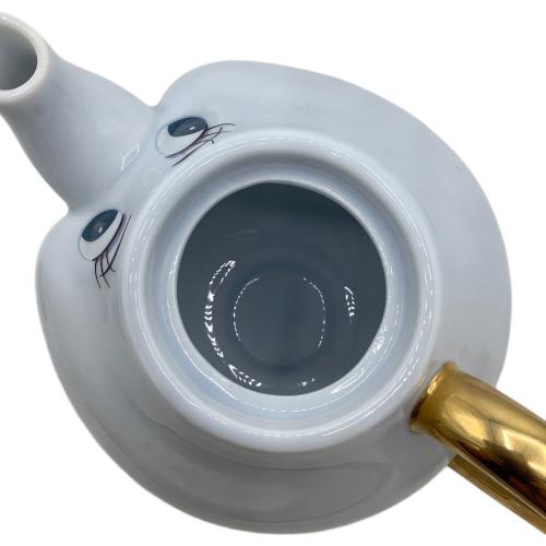 TOKYO DISNEYLAND (トーキョーディズニーランド) ティーポット 1 カップ5 シュガーポット 1 ディズニーグッズ 美女と野獣 ポット婦人 チップ