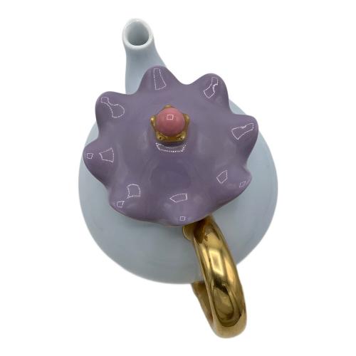 TOKYO DISNEYLAND (トーキョーディズニーランド) ティーポット 1 カップ5 シュガーポット 1 ディズニーグッズ 美女と野獣 ポット婦人 チップ