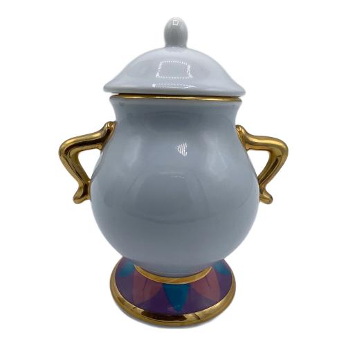 TOKYO DISNEYLAND (トーキョーディズニーランド) ティーポット 1 カップ5 シュガーポット 1 ディズニーグッズ 美女と野獣 ポット婦人 チップ