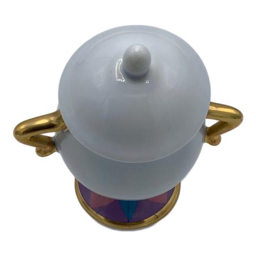 TOKYO DISNEYLAND (トーキョーディズニーランド) ティーポット 1 カップ5 シュガーポット 1 ディズニーグッズ 美女と野獣 ポット婦人 チップ