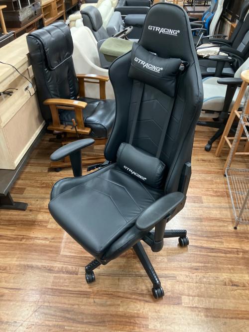GTRACING (ジーティーレーシング) ゲーミングチェア ブラック