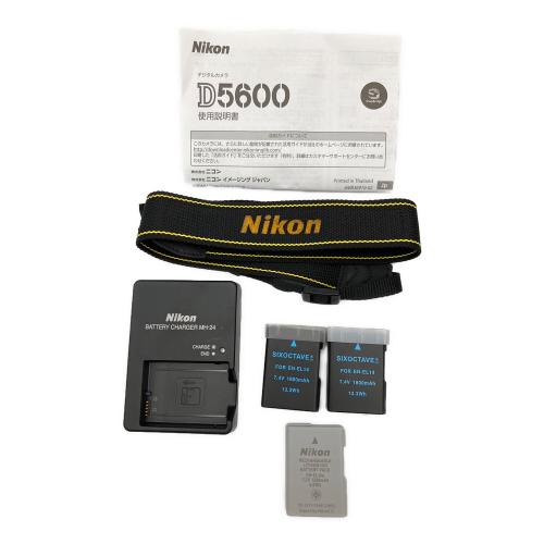 Nikon (ニコン) デジタル一眼レフカメラ D5600 ダブルズームキット