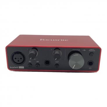 Focusrite (フォーカスライト) オーディオインターフェース Scarlett