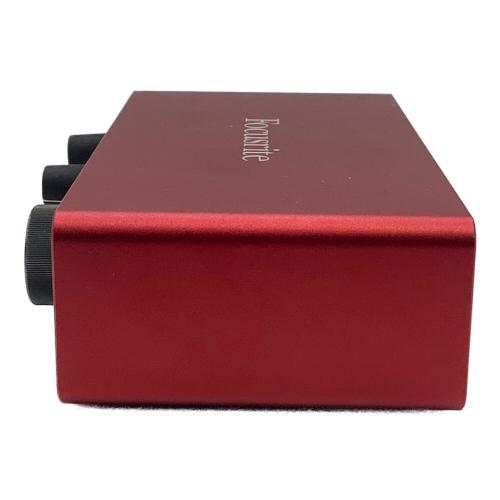 Focusrite (フォーカスライト) インターフェイス scarlett solo