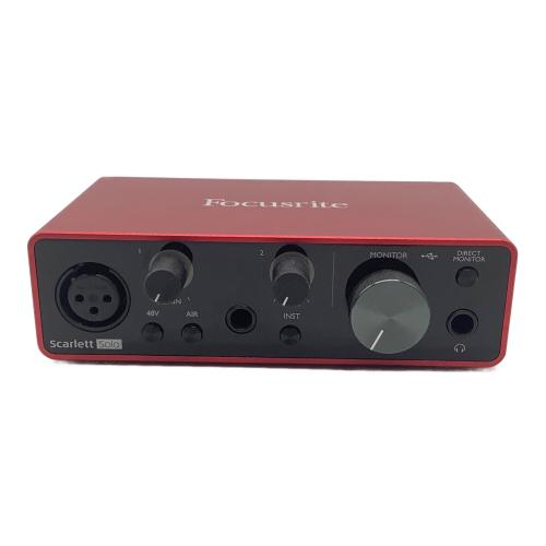 Focusrite (フォーカスライト) インターフェイス scarlett solo