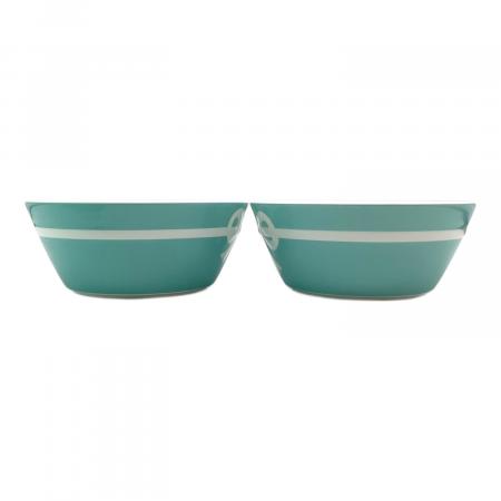 新品未使用 Tiffany & Co. ターコイズ ボウル 2個セット TIFFANY&Co.（ティファニー） ブルーボックス ボウル ペア セット