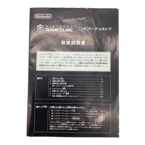 Nintendo (ニンテンドウ) GAMECUBE DOL-101 コントローラー欠品