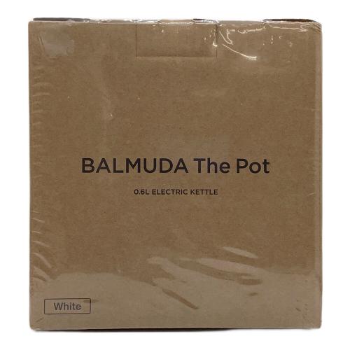 BALMUDA (バルミューダ) 電気ケトル KPT01JP-WH 0.6L
