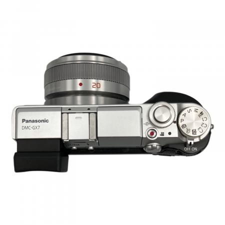 Panasonic DMC-GX7C コンパクトデジタルカメラ　中古実動品 Panasonic (パナソニック) デジタルミラーレス一眼カメラ DMC-GX7