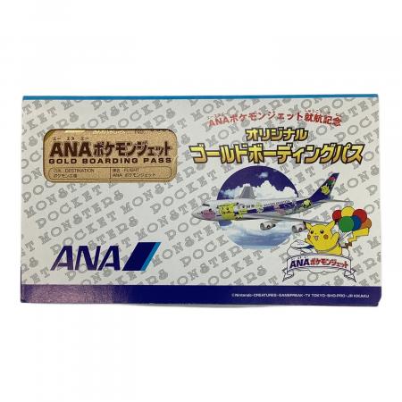 ANA ポケモンジェット ゴールドボーディングパス ミュウ Nintendo ANA オリジナルゴールドボーディングパス ミュウ ANAポケモン