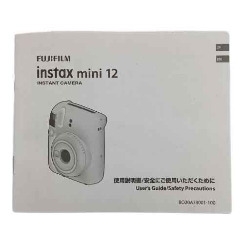 FUJIFILM (フジフィルム) インスタントカメラ instax mini 12 フィルムセット