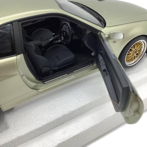 AUTOart (オートアート) NISSAN SKYLINE GT-R (R34) V-SPⅡ モデルカー Vスペック II ニュル BBS LM ホイール・バージョン ミレニアムジェイド