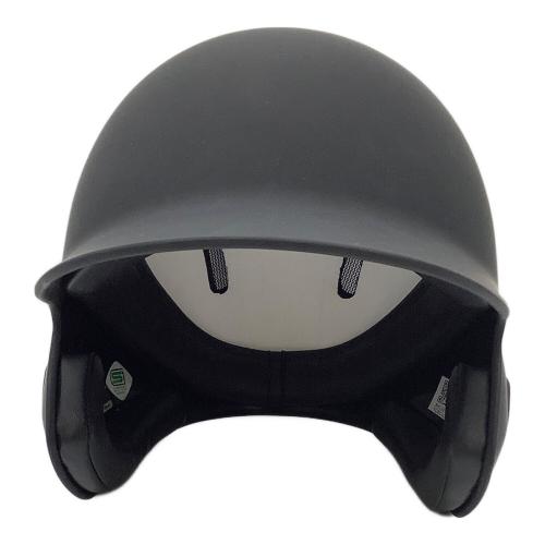ZETT (ゼット) ヘルメット BHL381 軟式打者用ヘルメット ブラック