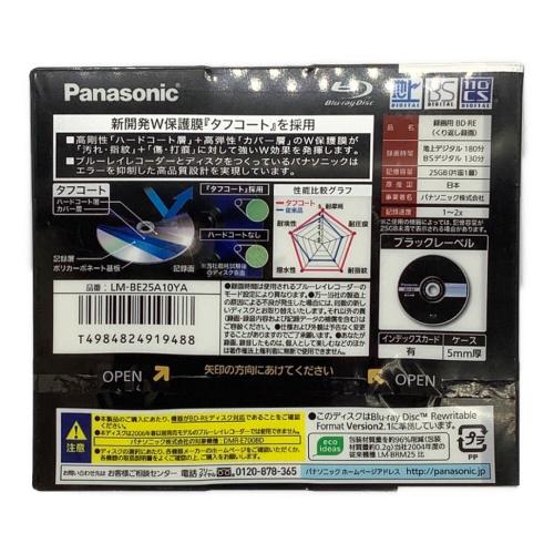 Panasonic (パナソニック) 電化小物 録画用BD-RE書換え型 1-2倍速 片面1層 25GB 10枚