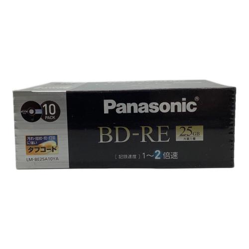 Panasonic (パナソニック) 電化小物 録画用BD-RE書換え型 1-2倍速 片面1層 25GB 10枚