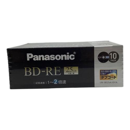 Panasonic (パナソニック) 電化小物 録画用BD-RE書換え型 1-2倍速 片面1層 25GB 10枚