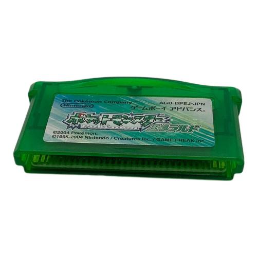ポケットモンスターエメラルド ゲームボーイアドバンス用ソフト