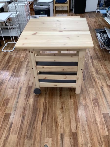 IKEA ドロップリーフテーブル IKEA (イケア) 可動式ドロップリーフテーブル レーサロー｜トレファク